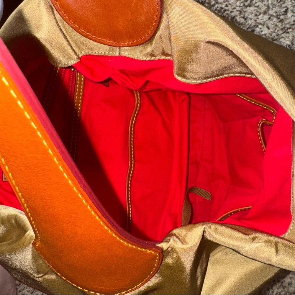 DOONEY & BOURKE Belvedere Nylon with Leather‎ Trims Hobo Shoulder Bag - Picture 10 of 14